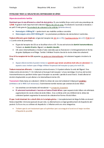 PATOLOGIA TEMA 12 - MALALTIES RELACIONADES AMB EL METABOLISME DE LÍPIDS.pdf