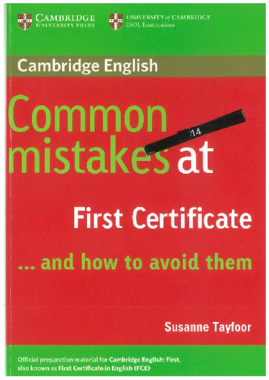 Common Mistakes at First.pdf