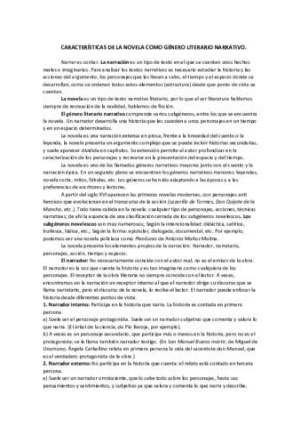 CARACTERÍSTICAS DE LA NOVELA COMO GÉNERO LITERARIO NARRATIVO.pdf