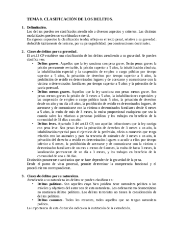 TEMA 8. CLASIFICACIÓN DE LOS DELITOS..pdf
