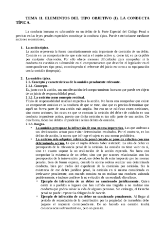 TEMA 11. ELEMENTOS DEL TIPO OBJETIVO (I). LA CONDUCTA TÍPICA..pdf