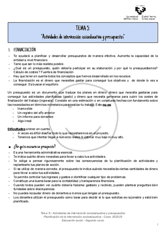 Tema 5 - Actividades de intervención socioeducativa y presupuestos.pdf