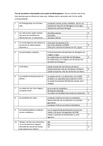 Test Bioinorganica con respuestas.pdf