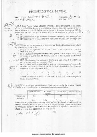 Examenes Resueltos de bioestadistica.PDF