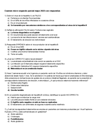 Examen microbiología segundo parcial mayo 2023 con respuestas.pdf
