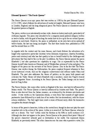 Short-essay-Edmund-Spensers-The-Faerie-Queene.pdf