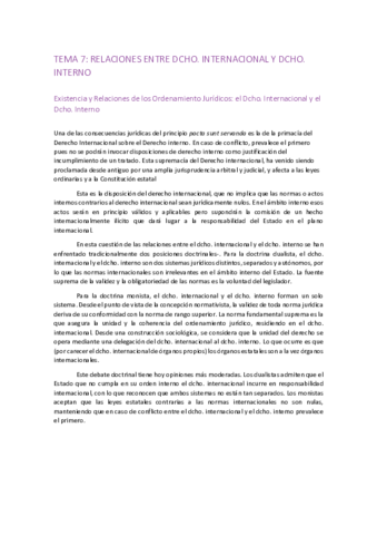 TEMA 7 RELACIONES ENTRE DERECHO INTERNACIONAL Y DERECHO IINTERNO.pdf
