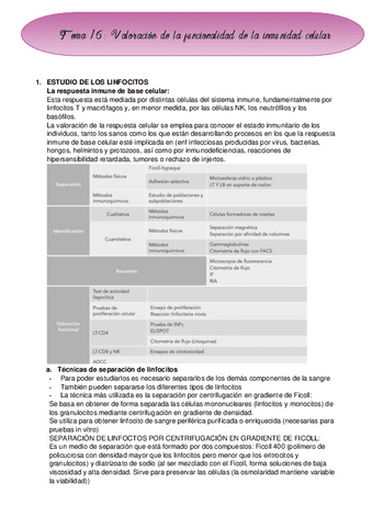 tema 16 Valoración de la funcionalidad de la inmunidad celular.pdf