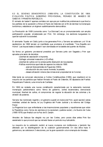 BLOQUE-6-6.3-EL-SEXENIO-DEMOCRATICO-1868-1874-LA-CONSTITUCION-DE-1869.-EVOLUCION-POLITICA-GOBIERNO-PROVISIONAL-REINADO-DE-AMADEO-DE-SABOYA-Y-PRIMERA-REPUBLICA..pdf