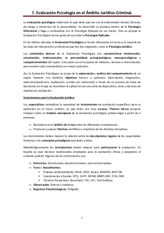 7. Evaluación Psicológica en el Ámbito Jurídico-Criminal.pdf
