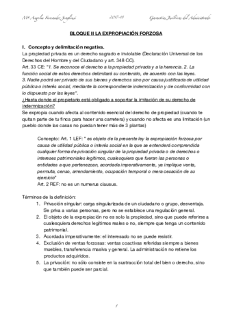 BLOQUE II LA EXPROPIACIÓN FORZOSA .pdf