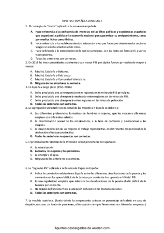 TIPO TEST ESPAÑOLA JUNIO 2017.pdf