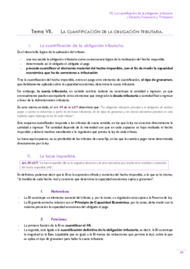 Tema 7. La cuantificación de la obligación tributaria..pdf