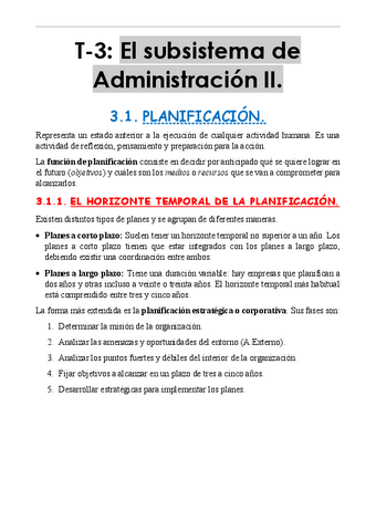 T.3 - IEE (resumen): El subsistema de Administración II..pdf