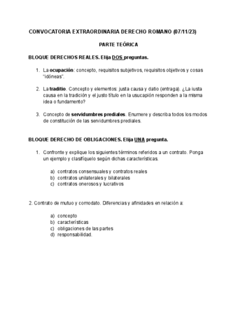 Examen extraordinaria 2023 Derecho Romano.pdf