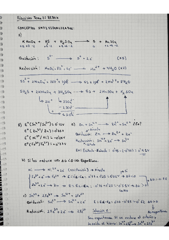 Ejercicios Resueltos Redox Tema Pdf