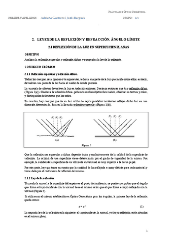 Pràctica 2: Lleis de la reflexió i refracció. Angle límit.pdf