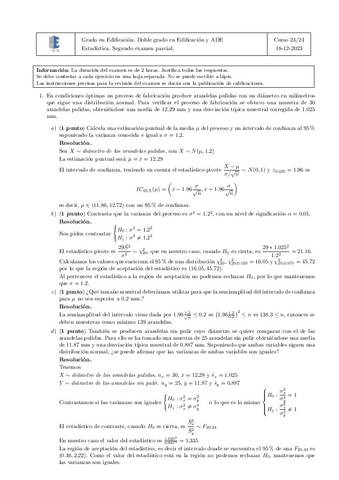 Segundo Parcial Inferencia Solucion Pdf