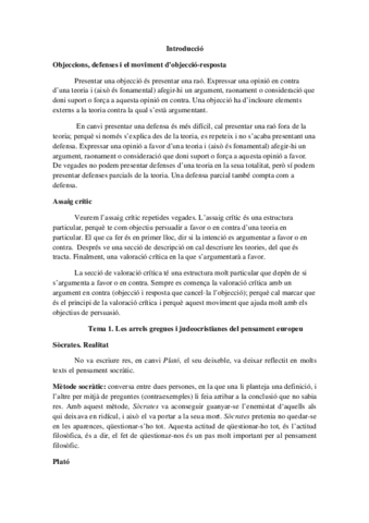 Apunts Història del Pensament.pdf