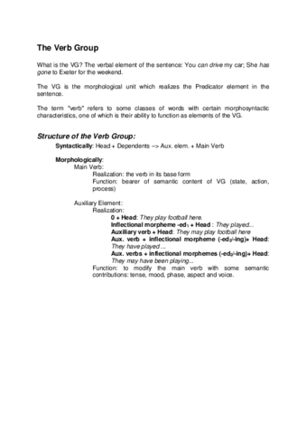 The verb group.pdf