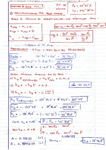 EJERCICIOS RESUELTOS EXAMEN B DICIEMBRE 2023 (+ PÁGINAS DEL ALMANAQUE NÁUTICO USADAS).pdf