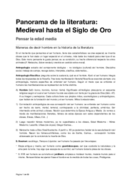 Panorama de la literatura: Medieval hasta el siglo de Oro.pdf