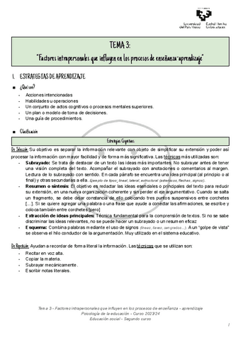 Tema 3 - Factores intrapersonales que influyen en los procesos de ensenanza-aprendizaje..pdf