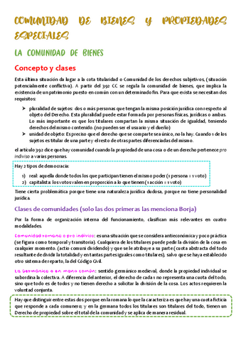 COMUNIDAD DE BIENES Y PROPIEDADES ESPECIALES (tema 5).pdf