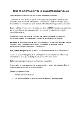 Tema 25. Delitos contra la Administración Pública.pdf
