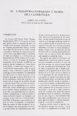 Dario Villanueva, Literatura Comparada y Teoria de la Literatura.pdf