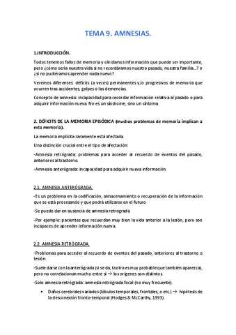 Tema 9 Memoria Pdf