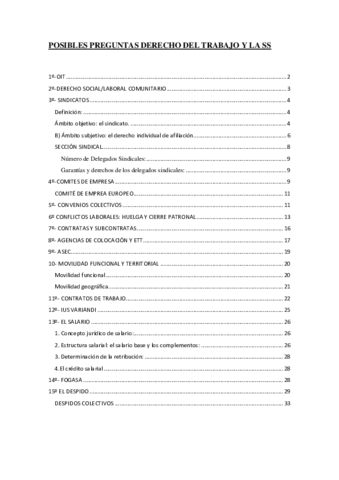 POSIBLES PREGUNTAS DERECHO DEL TRABAJO Y LA SS.pdf
