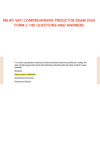 RN-ATI-VATI-COMPREHENSIVE-PREDICTOR-EXAM-2024-FORM-C-180-QUESTIONS-AND-ANSWERS.pdf