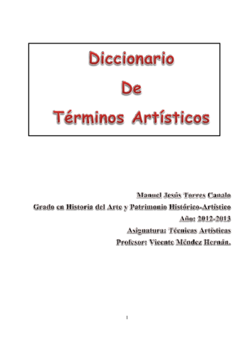 DICCIONARIO - Técnicas artísticas.pdf