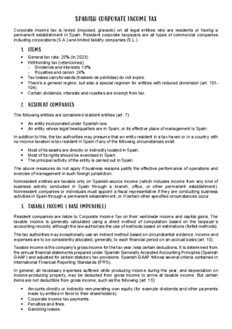 Spanish Corporate Income Tax - International Taxation.pdf