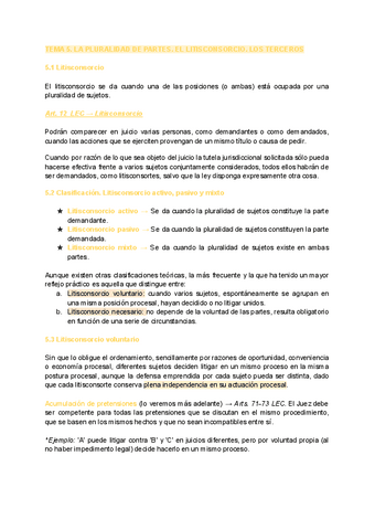 Tema-5.-La-pluralidad-de-partes.-Litisconsorcio.-Los-terceros.pdf