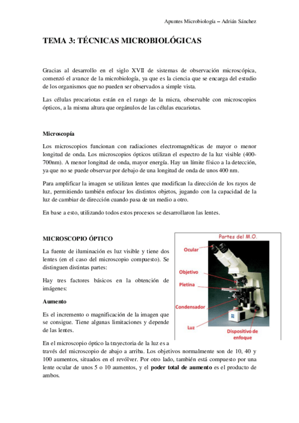 Miniatura del documento TEMA 3 microbiología (microscopia).pdf