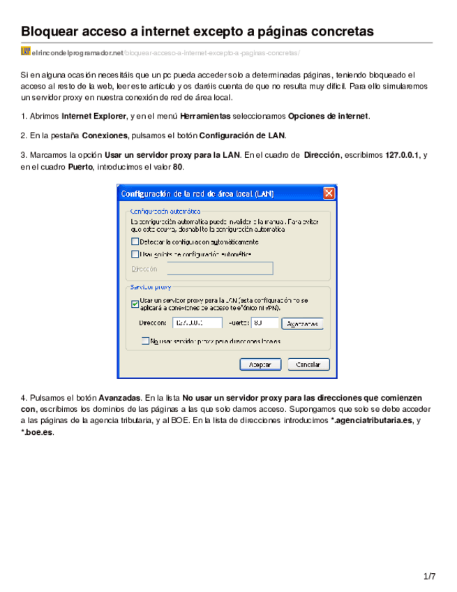 Miniatura del documento elrincondelprogramador.net-Bloquear-acceso-a-internet-excepto-a-pAginas-concretas.pdf