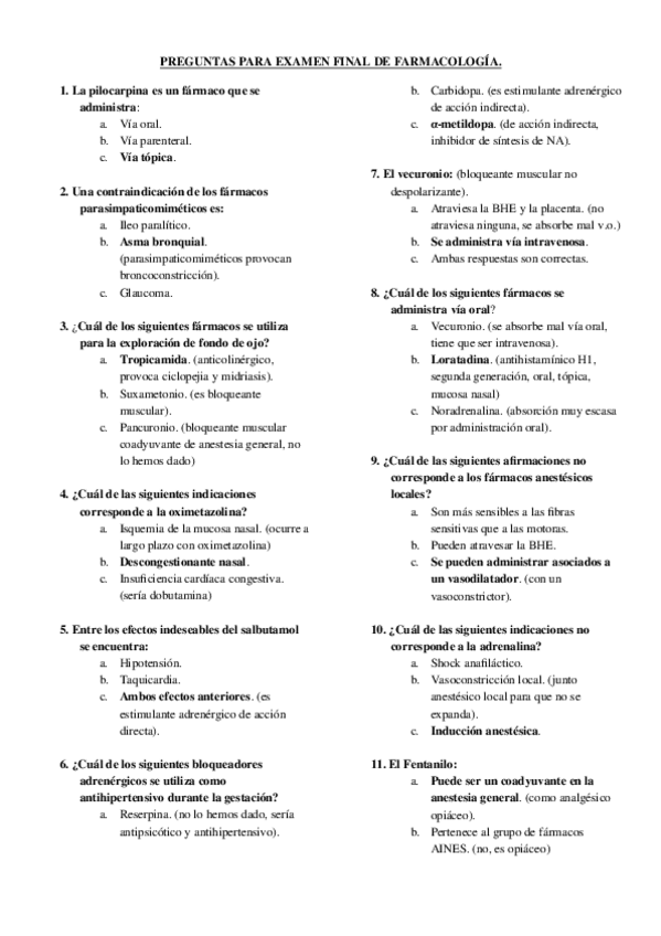 Miniatura del documento PREGUNTAS PARA EXAMEN FINAL DE FARMACOLOGÍA.docx