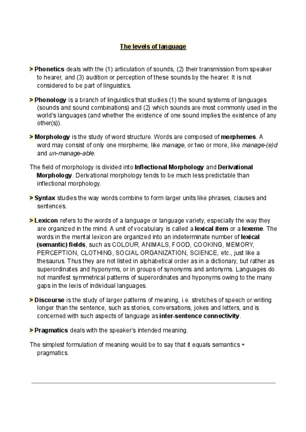 Miniatura del documento The-Levels-of-Language.pdf