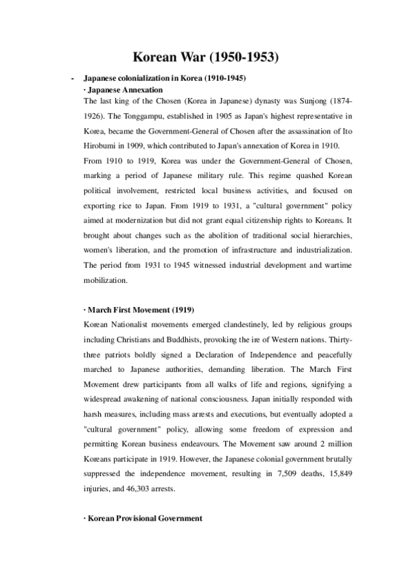 Miniatura del documento Korean-War.docx