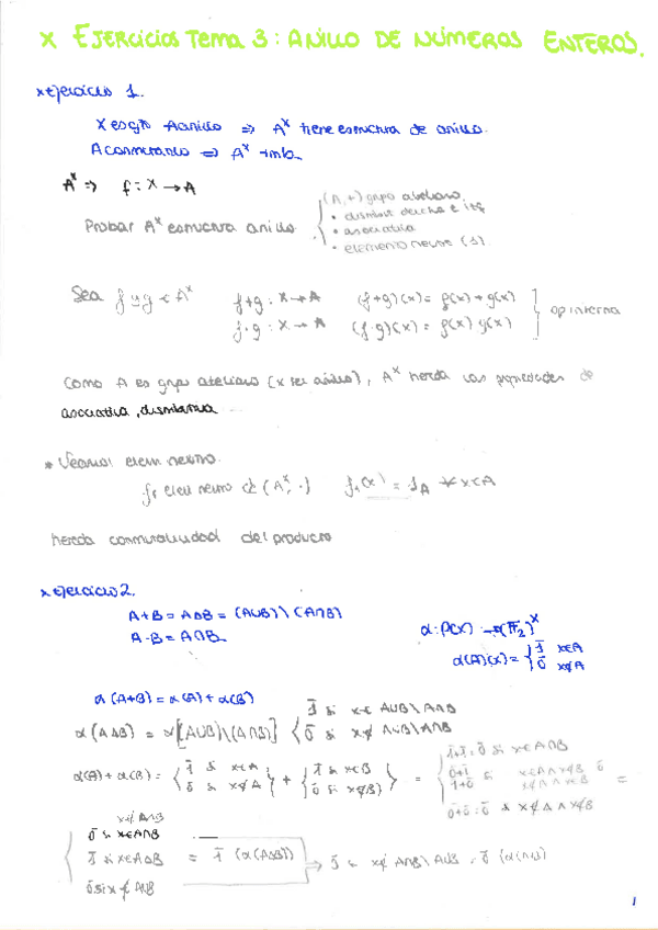 Miniatura del documento Tema 3 Ejercicios. Anillo de Nº Enteros.pdf