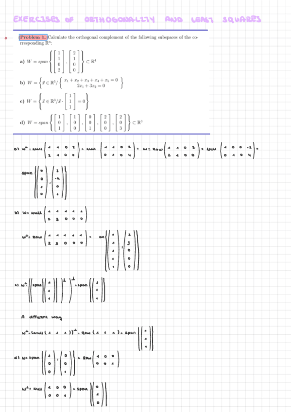 Miniatura del documento Exercises-Orthogonallity-and-Least-Squares.pdf