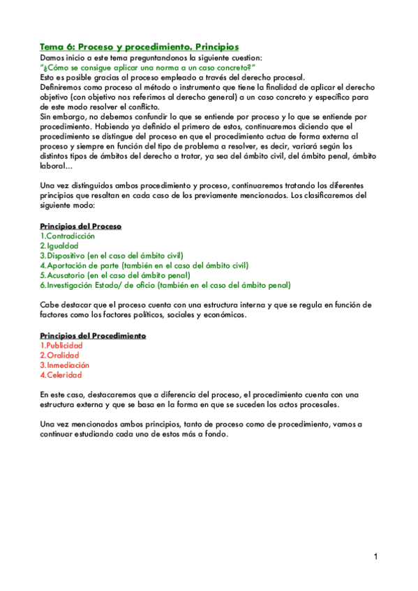 Miniatura del documento Resumen-Tema-6-Proceso-y-procedimiento.-Principios.pdf
