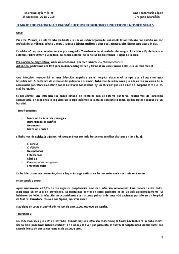 Miniatura del documento Tema 9 - Infecciones nosocomiales.pdf