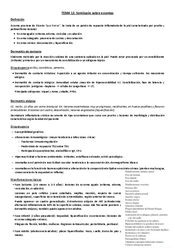 Miniatura del documento Tema 12 Seminario. Eccemas.pdf