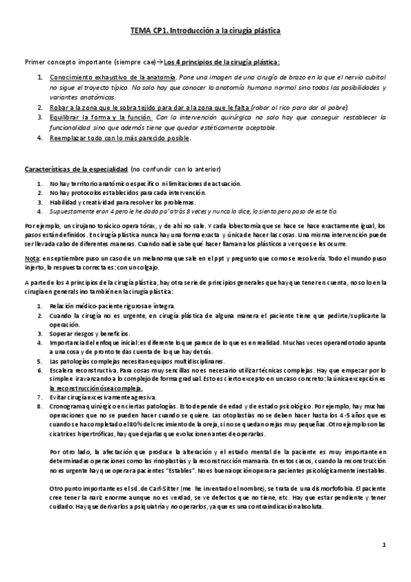 Miniatura del documento Tema CP1. Introducción a la cirugía plástica.pdf
