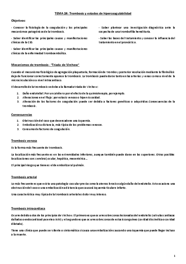 Miniatura del documento Tema 24. CID y trombosis venosa.pdf