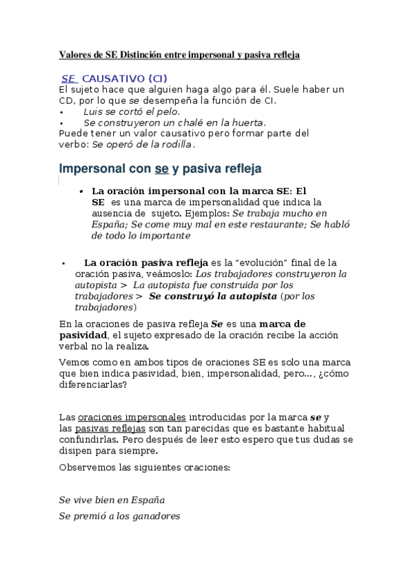 Miniatura del documento Valores-de-SE-Distincion-entre-impersonal-y-pasiva-refleja.doc