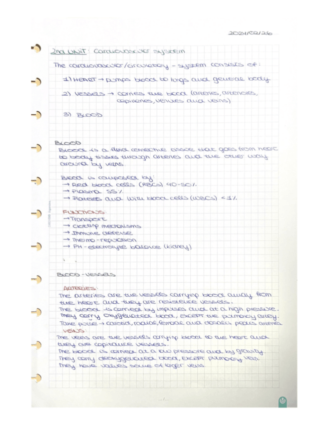 Miniatura del documento Anatomy-Unit-2-Cardiovascular-System.pdf